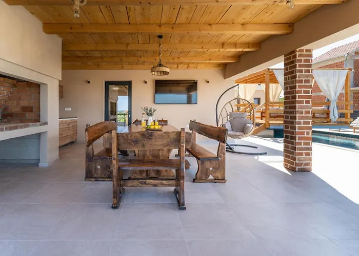 Vila Magnificent Oasis With Extra Large Pool Vrana (Zadar)